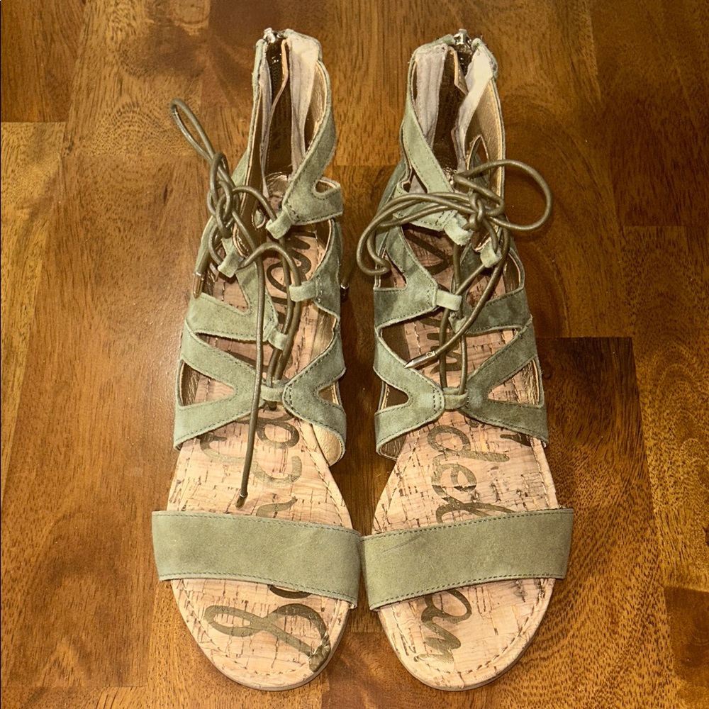 Sam Edelman Olive Lace-Up Gladiator Sandals